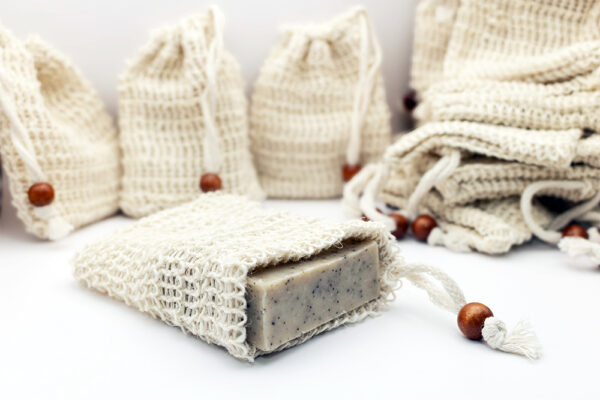 Natural Sisal Soap Bag