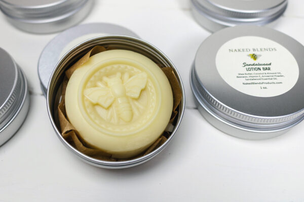 Naked Blends Sandalwood Lotion Bar