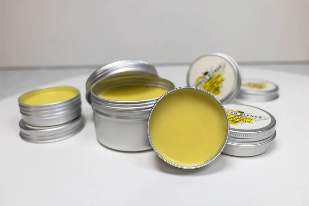 Earthy Citrus Beard Balm with natural citrus scent