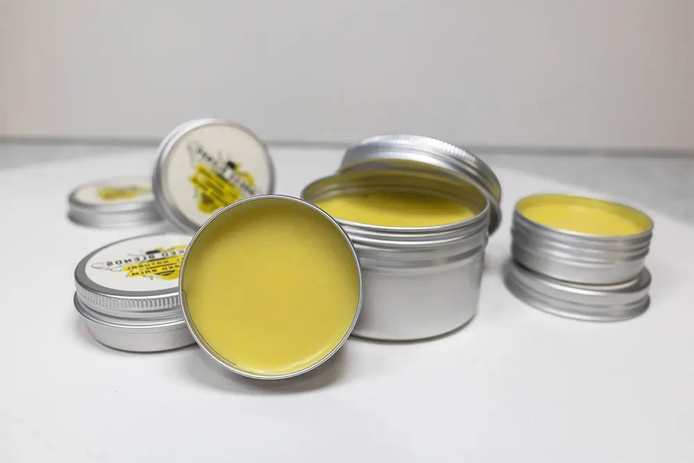 Orange Spice Beard Balm with natural orange and spice scent